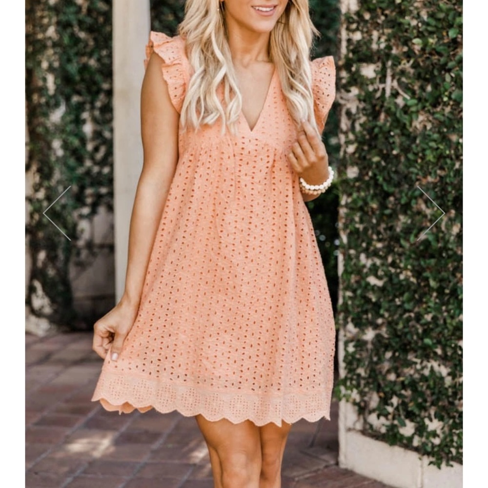 Pink lily Romper